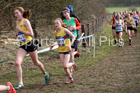 Girls under-15s 2019 British Athletics Inter Counties Cross Country, Prestwood Hall, Loughborough. Photo:  David T. Hewitson/Sports for All Pics